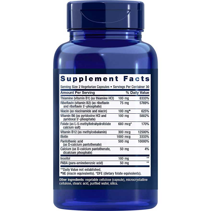 BioActive Complete B-Complex Facts