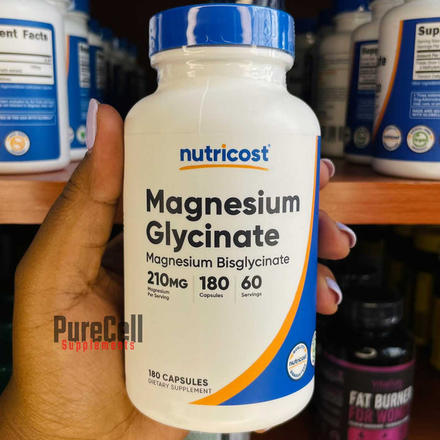 Magnesium Glycinate 210mg 60 Servings