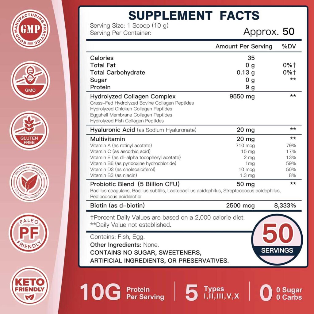 Multi-Collagen Beauty & Health Blend