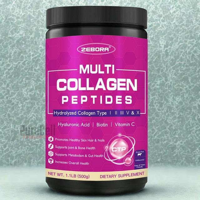 Multi-Collagen Peptides, 500g
