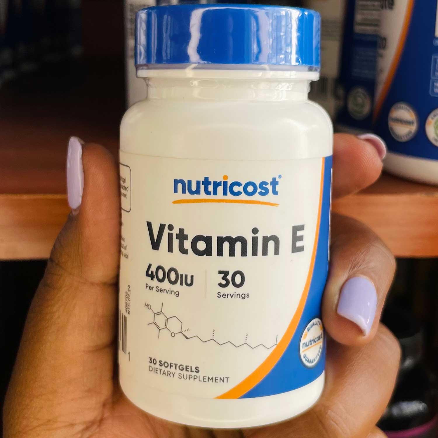 Vitamin E 180 mg 400 IU