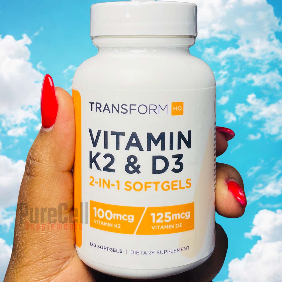 Vitamin K2 (100 MCG) + Vitamin D3 (125 MCG)