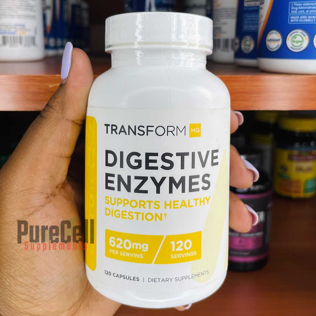 Transform Digestive Enzyme Capsules | 120 Capsules