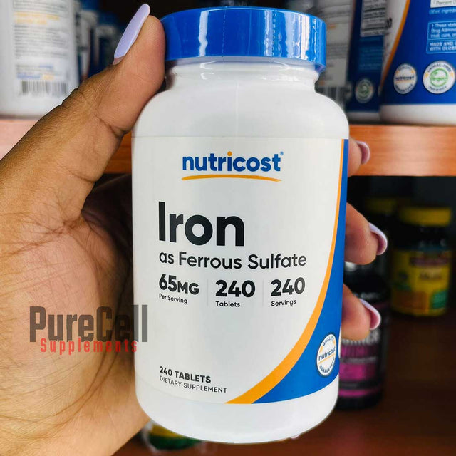 Iron 65mg (Ferrous Sulfate)