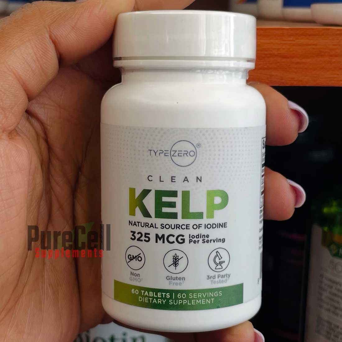 Type Zero Kelp 325 MCG (60 Tablets)
