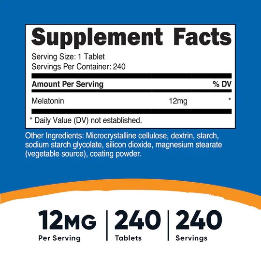 Melatonin Tabs 5 MG Supplement