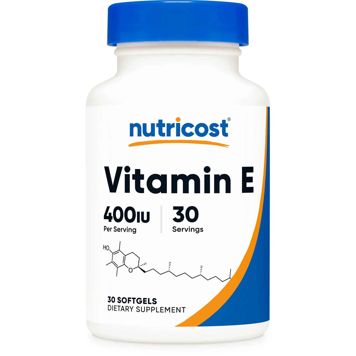 Vitamin E 180 mg (400 IU), 30 Softgels