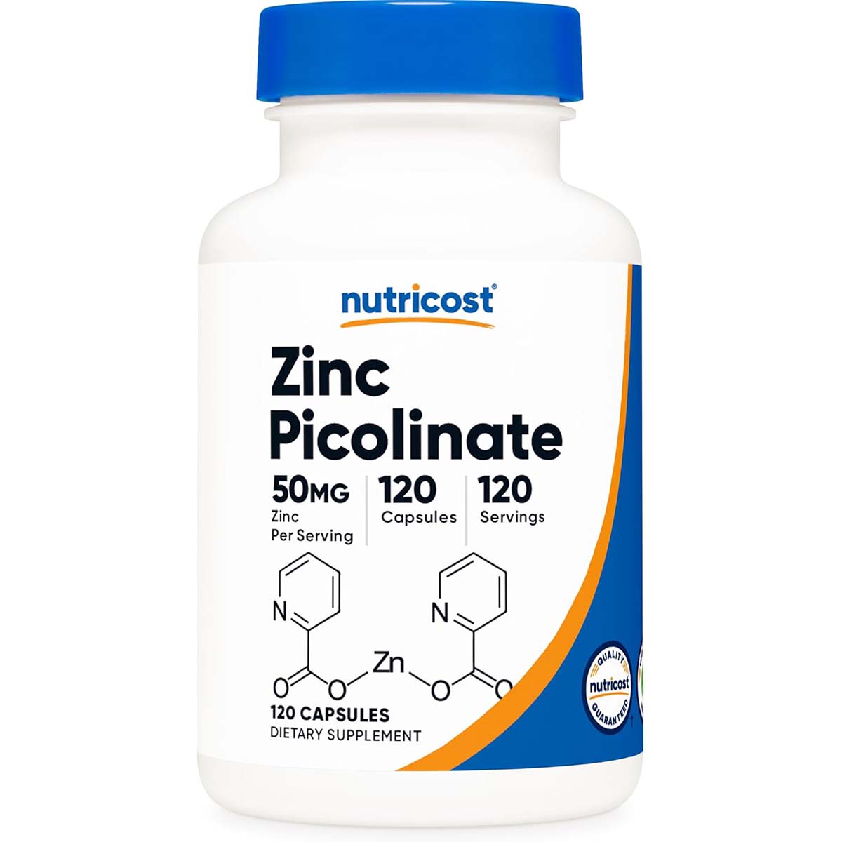 Zinc Picolinate 50mg, 120 Caps
