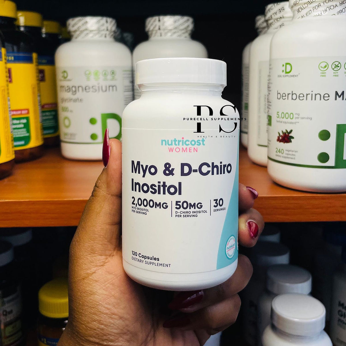 Myo & D-Chiro Inositol, 120 Capsules