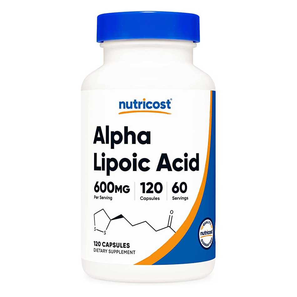 Alpha Lipoic Acid 600 MG - 120 Capsules