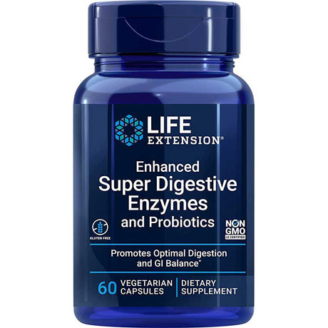 Enhanced Super Digestive Enzymes and Probiotics