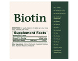 Biotin 1,000Mcg