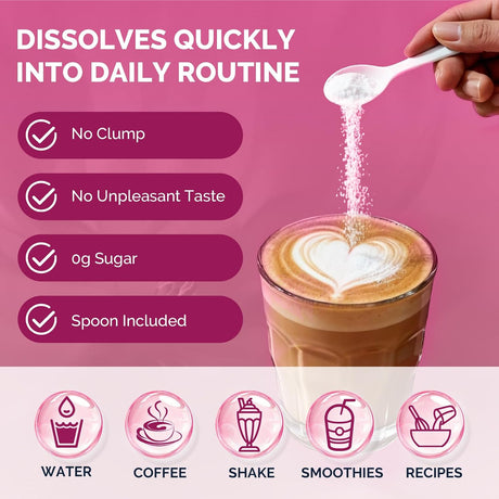 Beauty Collagen Peptides Powder Instructions