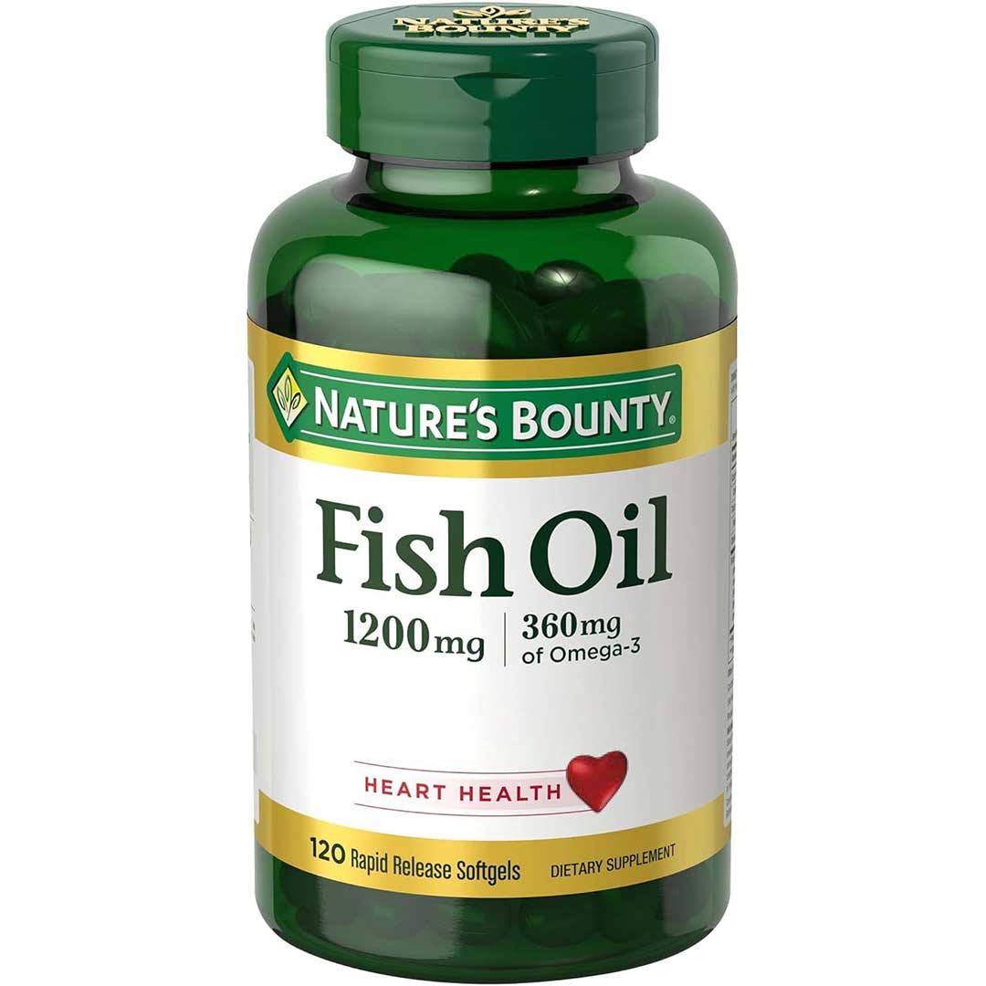 Omega-3 Fish Oil, 1200mg, 120 Softgels