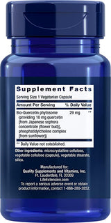 Bio Quercetin Supplement Facts