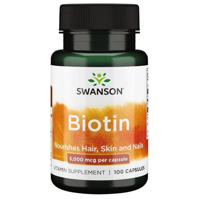 Biotin 5000 mcg 100 Caps