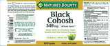 Black Cohosh supplement