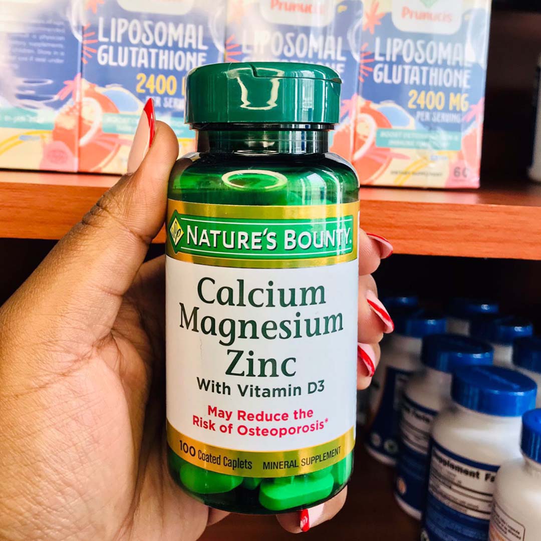 Calcium Magnesium & Zinc Caplets