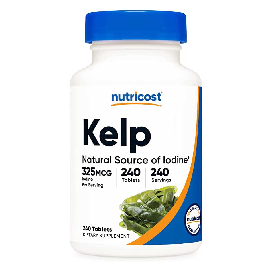 Kelp Tablets (325 MCG Iodine) (240 Tablets)