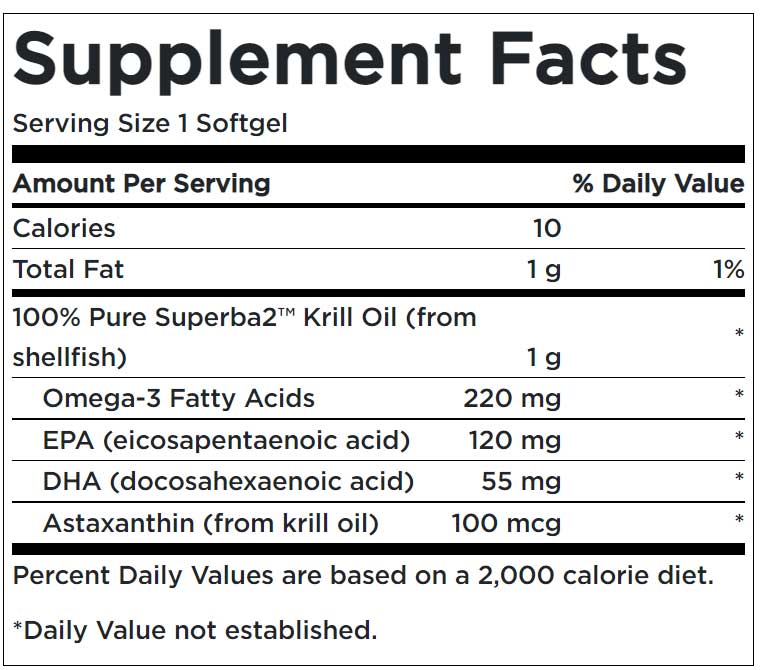 Krill Oil Maximum Strength Supplement