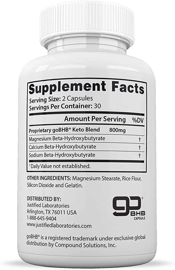 Lifestyle Keto Supplement Facts