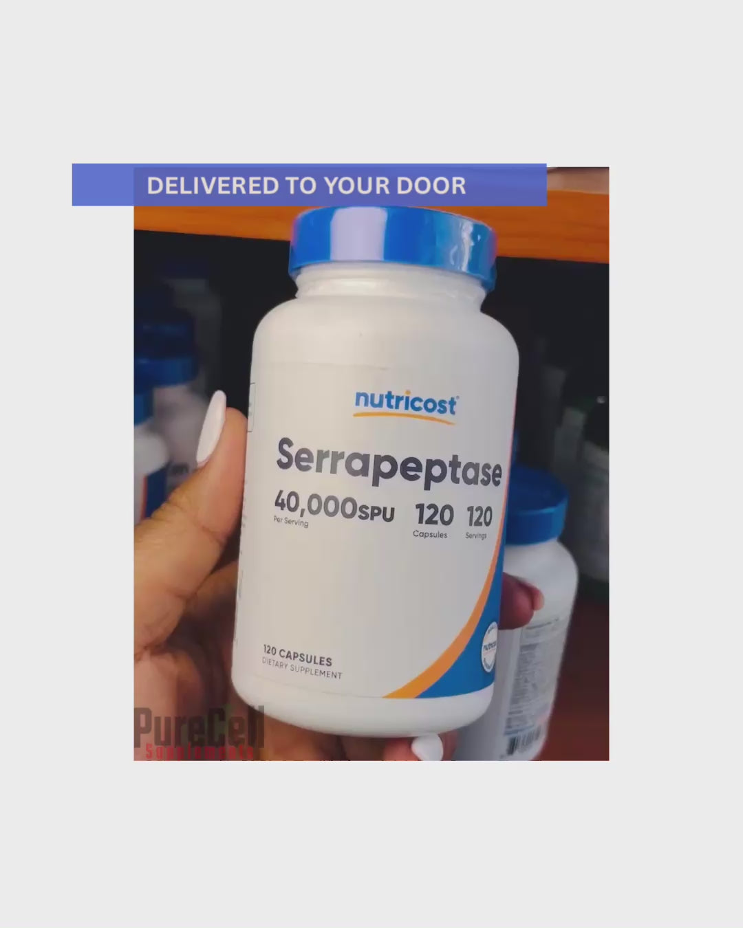 Serrapeptase 40,000 SPU 