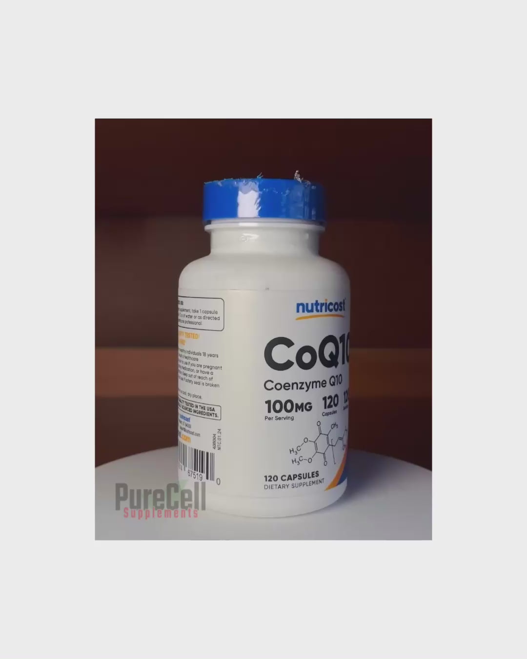 CoQ10 100 MG - 120 Capsules