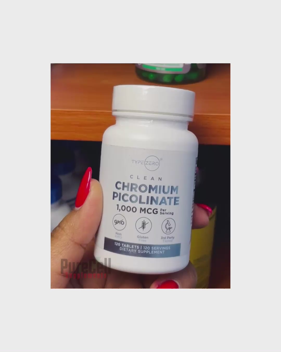 Chromium Picolinate 1000mcg, 120 Servings