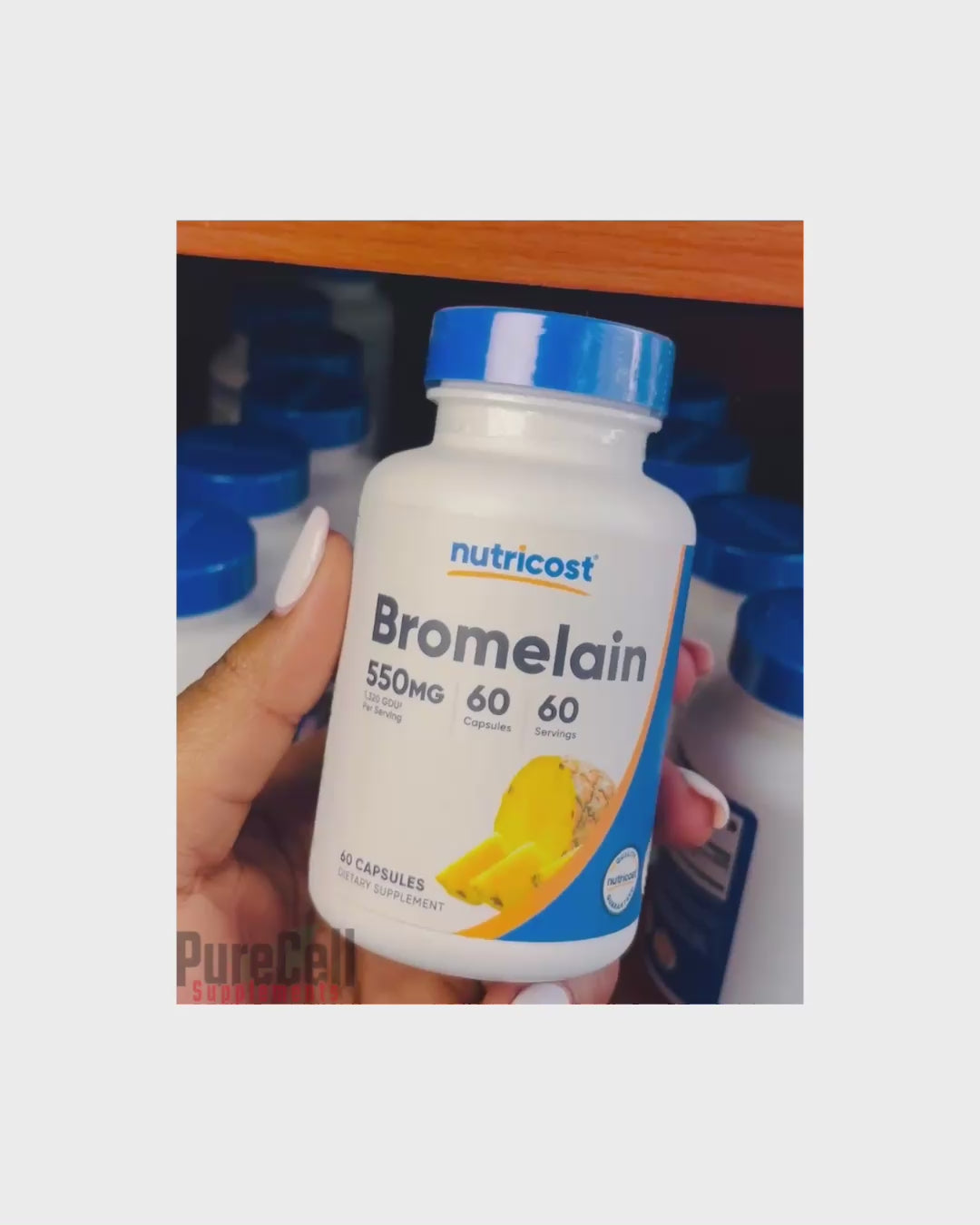 Bromelain 550mg 60 Capsules