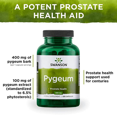 Pygeum - Prostate Health Features