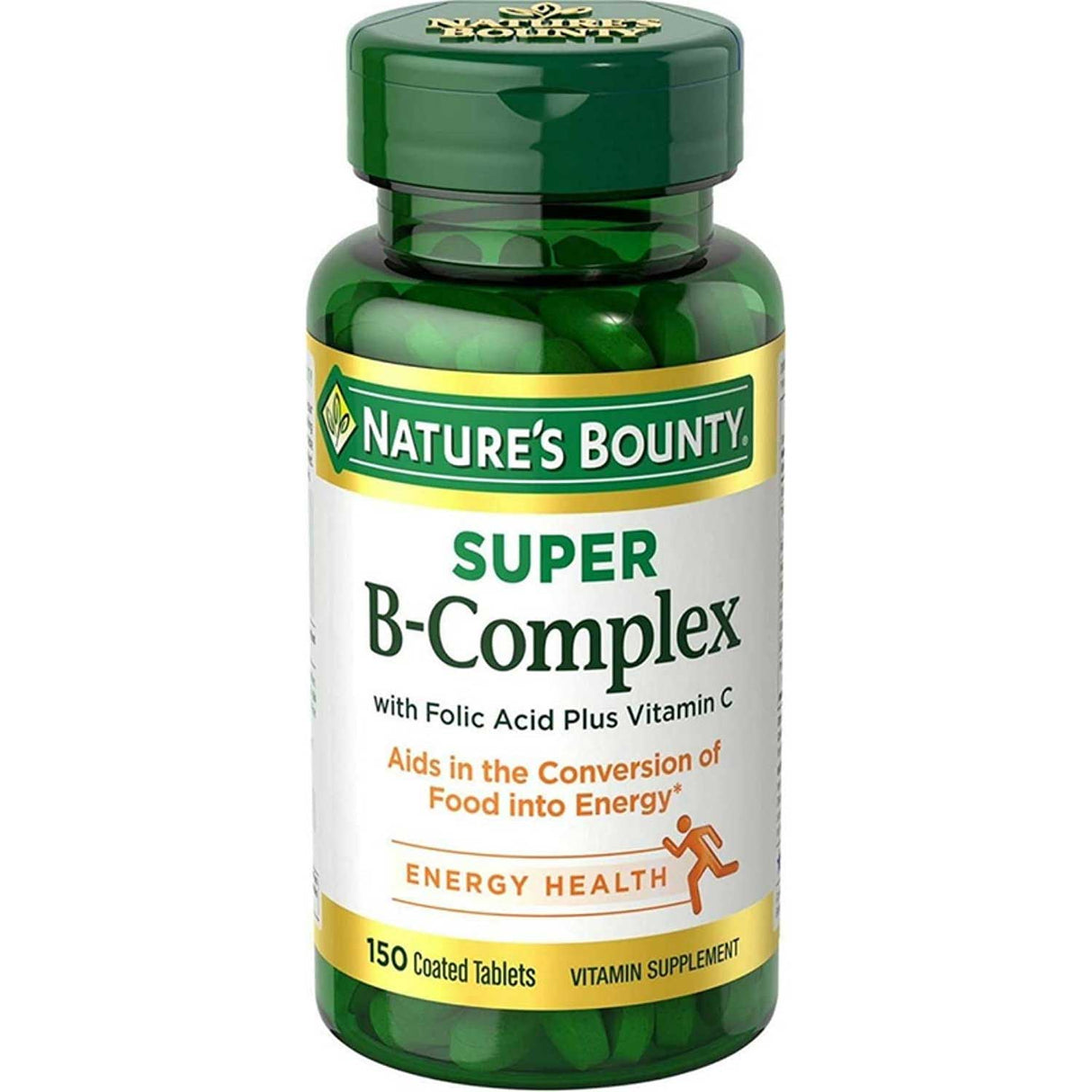 Super B Complex - With Folic Acid + Vitamin C