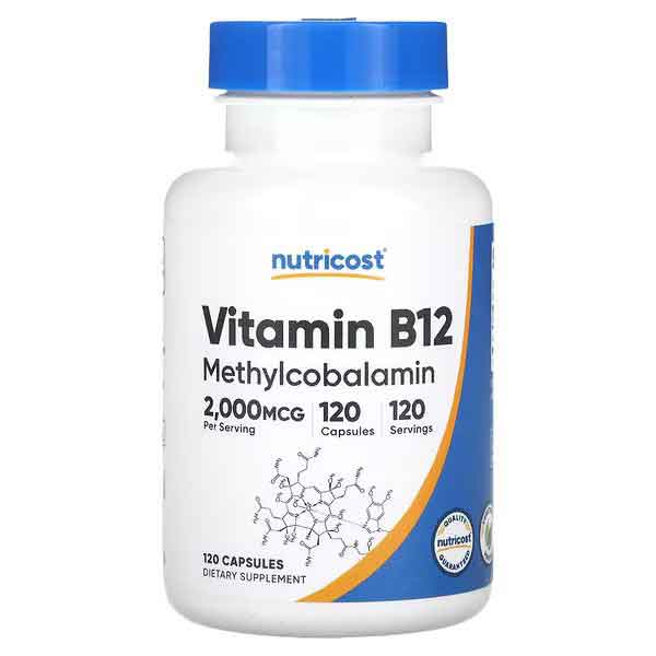 Nutricost Vitamin B12 2000 mcg 